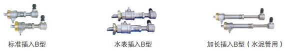 插入式超聲波流量計(jì)探針?lè)诸悎D