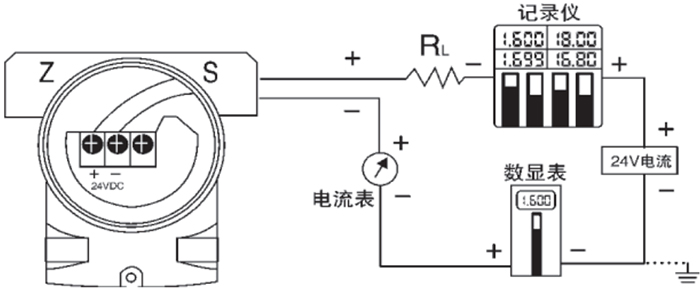 衛(wèi)生型液位變送器接線(xiàn)圖